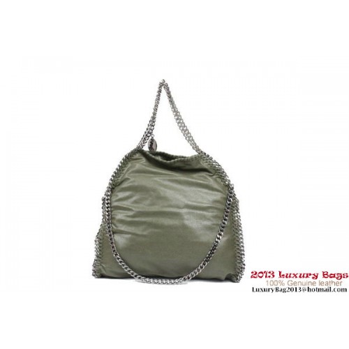 Borsa tote Stella McCartney 809 verde chiaro