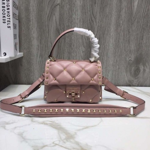 VALENTINO Borsa a tracolla Candy in pelle trapuntata 0033 rosa