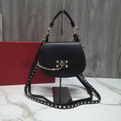 VALENTINO Borsa a tracolla in pelle trapuntata Candy V3412 nera