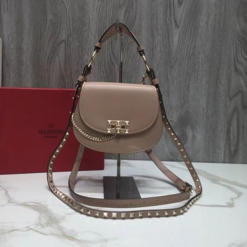 VALENTINO Borsa a tracolla in pelle trapuntata Candy V3412 rosa