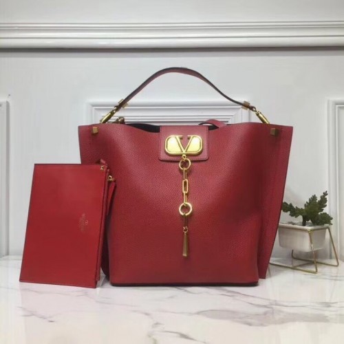 VALENTINO Borsa Originale in Pelle V0008 Rossa