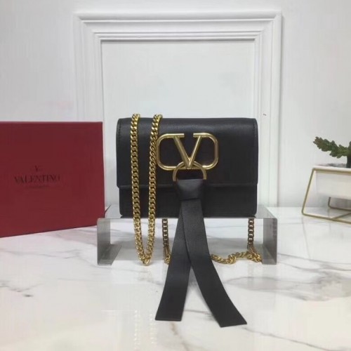VALENTINO Borsa Originale in Pelle V0009 Nera