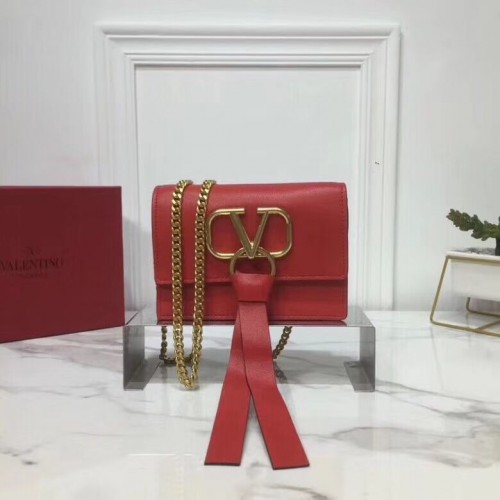VALENTINO Borsa Originale in Pelle V0009 Rossa