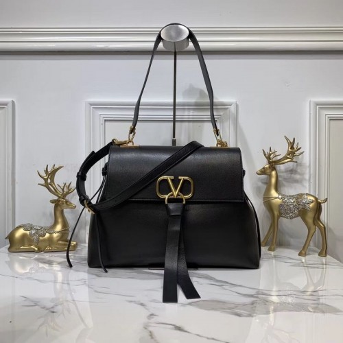 VALENTINO Borsa Originale in Pelle V0012 Nera