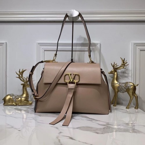 VALENTINO Borsa in pelle originale V0012 Nude