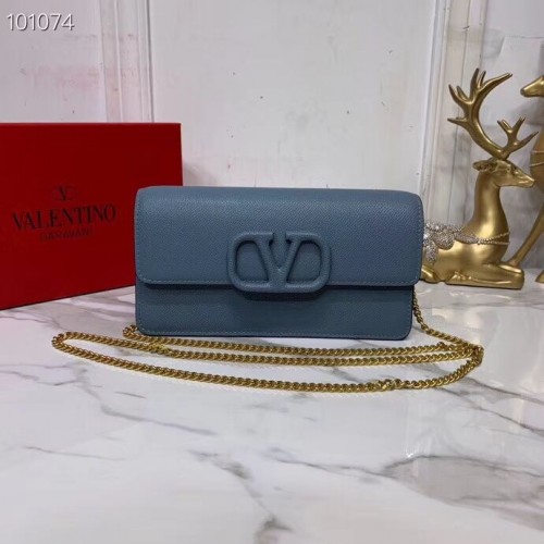 VALENTINO Borsa Originale in Pelle V0018 blu