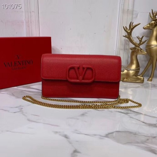 VALENTINO Borsa Originale in Pelle V0018 rossa