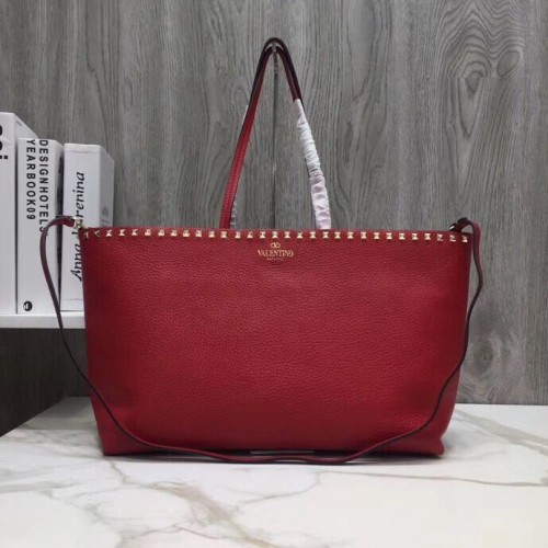 VALENTINO Borsa in Pelle Originale V2088 Vino
