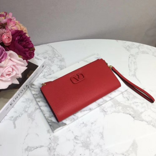 VALENTINO Pochette originale 060 in pelle rossa