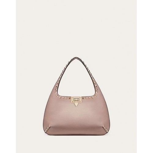 VALENTINO Borsa a tracolla originale in pelle 20077 rosa
