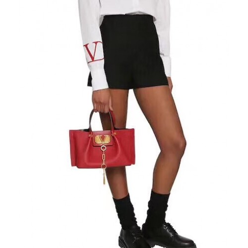 VALENTINO Borsa in pelle originale 2070 rossa