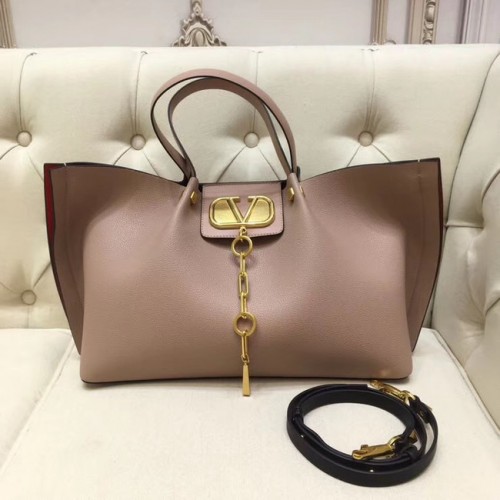 VALENTINO Borsa in pelle originale 2080 rosa chiaro