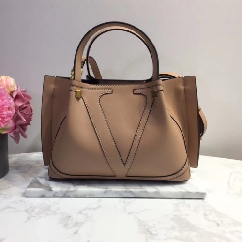VALENTINO Borsa in pelle originale 9077 rosa chiaro