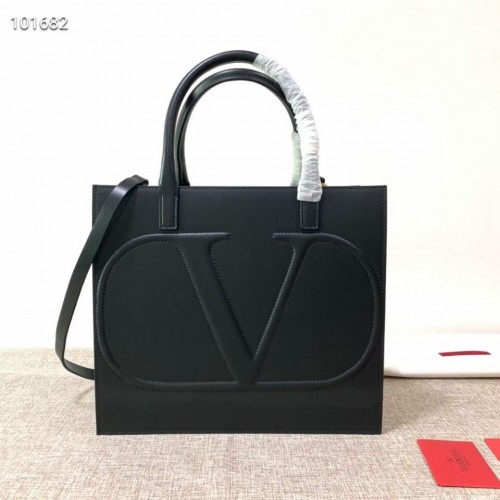VALENTINO Borsa in pelle originale V2021 nera