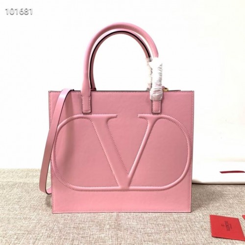 VALENTINO Borsa in pelle originale V2021 rosa