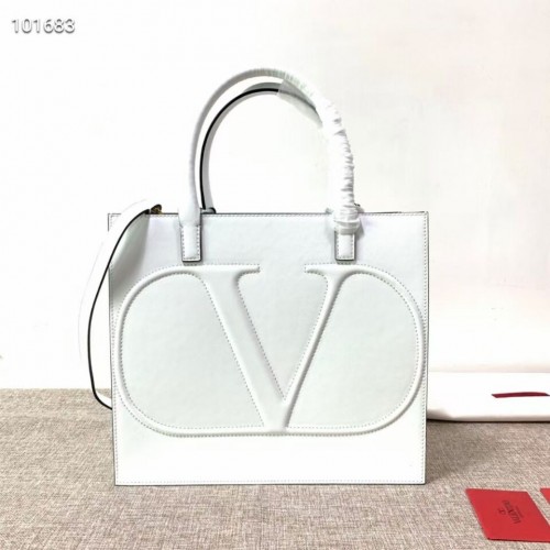 VALENTINO Borsa in pelle originale V2021 bianca