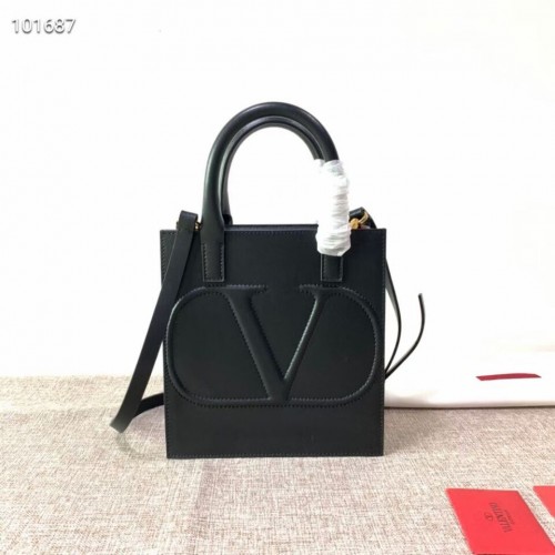 VALENTINO Borsa in pelle originale V2022 nera
