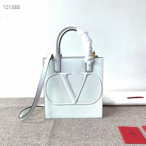 VALENTINO Borsa in pelle originale V2022 bianca