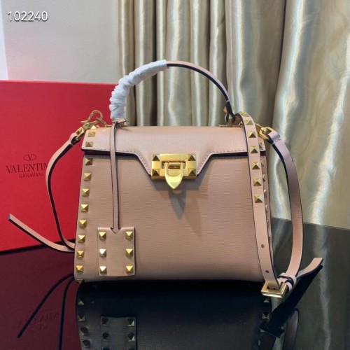 VALENTINO Borsa tote originale in pelle V4071A rosa