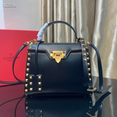 VALENTINO Borsa tote originale in pelle V4071C nera