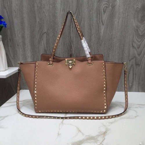 VALENTINO Borsa Rockstud grande 0973 albicocca