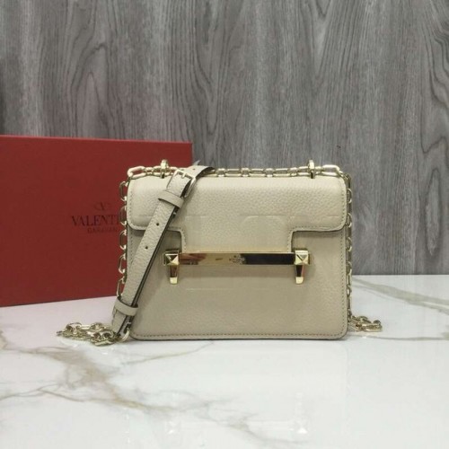 Borsa a spalla VALENTINO Uptown 3196 bianco panna