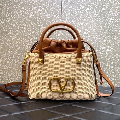 Borsa tote VALENTINO 7040 marrone