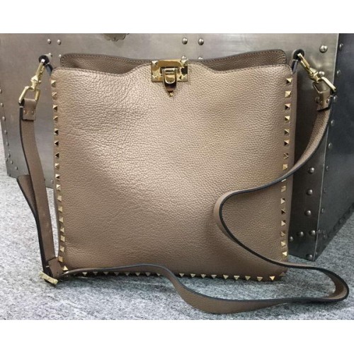 Borsa Hobo Rockstud Valentino Garavani VO84499 Albicocca