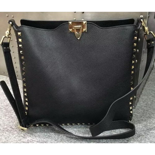 Borsa Hobo Rockstud Valentino Garavani VO84499 Nera
