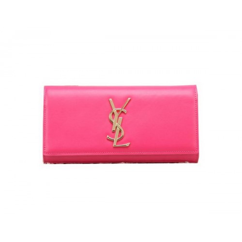 Pochette YSL Classic Monogramme Pelle Liscia Y8909 Rosa