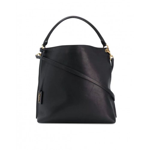 Yves Saint Laurent Borsa a Spalla in Pelle di Vitello Y635266 nera