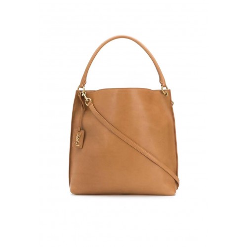 Borsa a tracolla in pelle di vitello Yves Saint Laurent Y635266 marrone