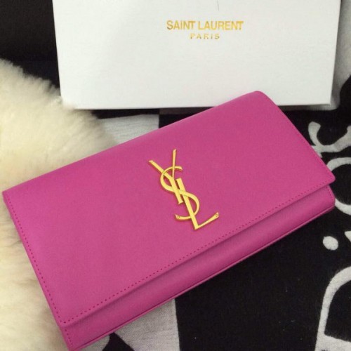 Pochette monogramma classica Yves Saint Laurent 30210 Rosa