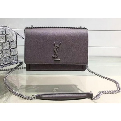 Borsa a tracolla a tracolla Yves Saint Laurent Y13928 grigia
