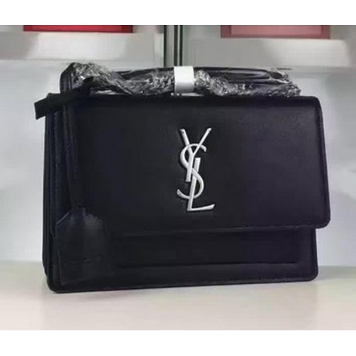 Borsa a tracolla a tracolla Yves Saint Laurent Y8816 nera