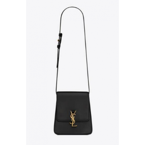 Yves Saint Laurent KAIA NORTH&SOUTH SATCHEL IN PELLE CONCIATA AL VEGETALE 668809B