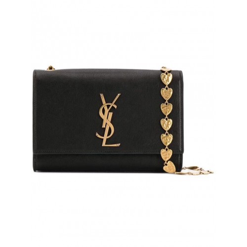 Yves Saint Laurent Kate piccola borsa a tracolla originale in pelle Y517023 nera