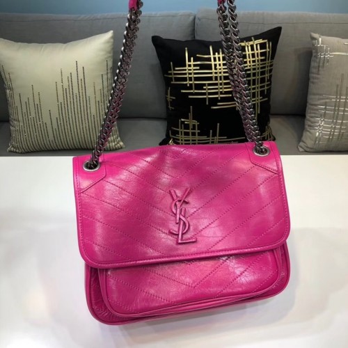Yves Saint Laurent borsa a catena Niki media 498894 rosa