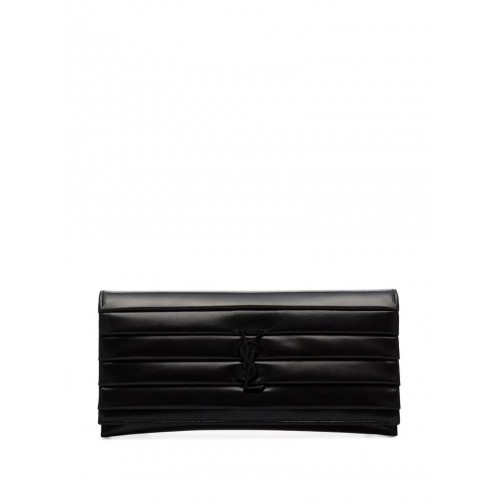 Pochette Yves Saint Laurent Original in pelle Y593168 Nera