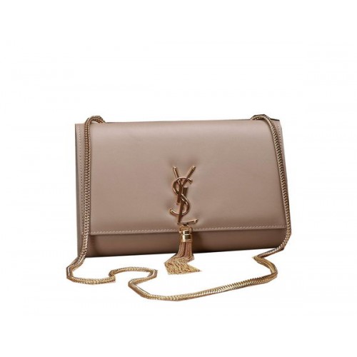 Borsa a tracolla piccola con monogramma Yves Saint Laurent 5475 cachi