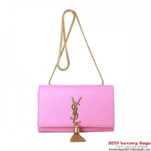 Borsa a tracolla a tracolla piccola con monogramma Yves Saint Laurent 5475 rosa