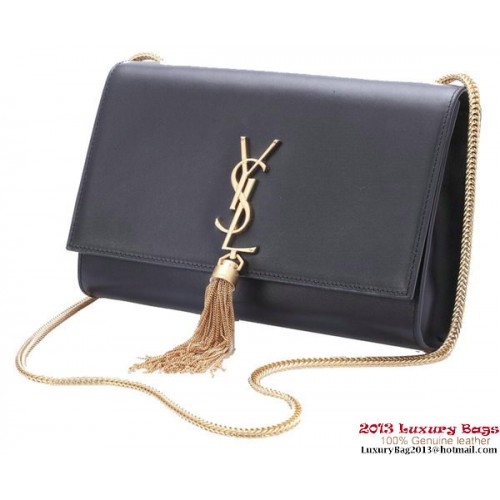Borsa a tracolla Yves Saint Laurent Small Monogramme Cross-body Y042 nera