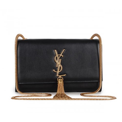 Borsa a tracolla a tracolla mini monogramma Yves Saint Laurent 326076 nera