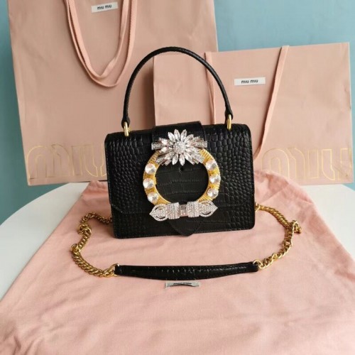 miu miu Borsa tote mini in pelle Nappa Matelasse 5EA196 nera