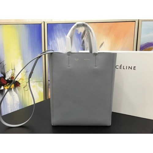 Celine Cabas Phantom Borse in pelle originale C3365 Grigio